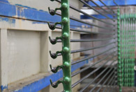 接地極除油工序